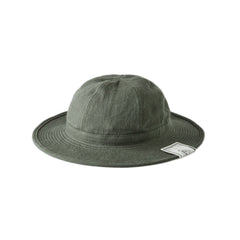 ACV-HG05 LINEN FATIGUE HAT - ARMY GREEN - May club