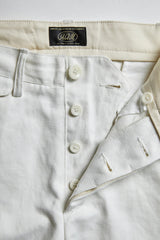 ACV-TR01CL HEAVY LINEN TROUSERS - WHITE - May club