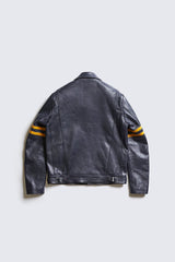 AD-03CS SHEEPSKIN BRITISH ASYMMETRY JACKET - SPECIAL LIMITED - May club