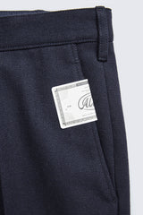 ACV-TR02CWH SINGLE-PLEATED HERRINGBONE TROUSERS - May club