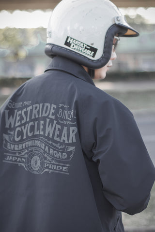 SUPPLEX CYCLE WINDBREAKER - WESTRIDE CYCLEWEAR BLACK - May club