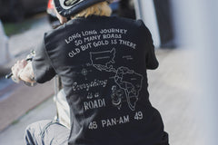 "PAN-AM" TEE - BLACK - May club