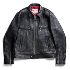 AD-12 SHEEPSKIN JSR JACKET - BLACK - May club