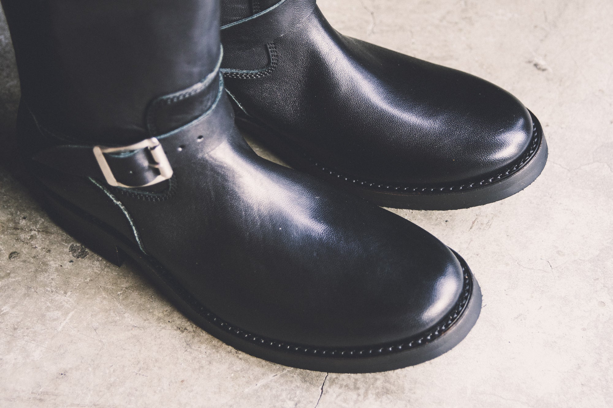 AB-01H-CL HORSEHIDE ENGINEER BOOTS - May club