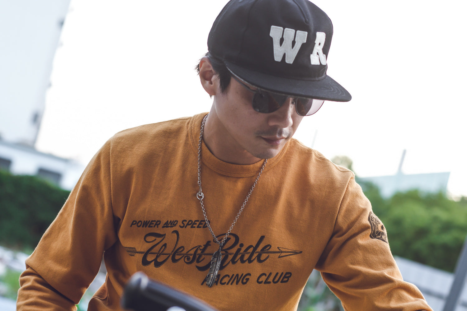 "WR ARROW" LONG SLEEVES TEE - OCHER - May club