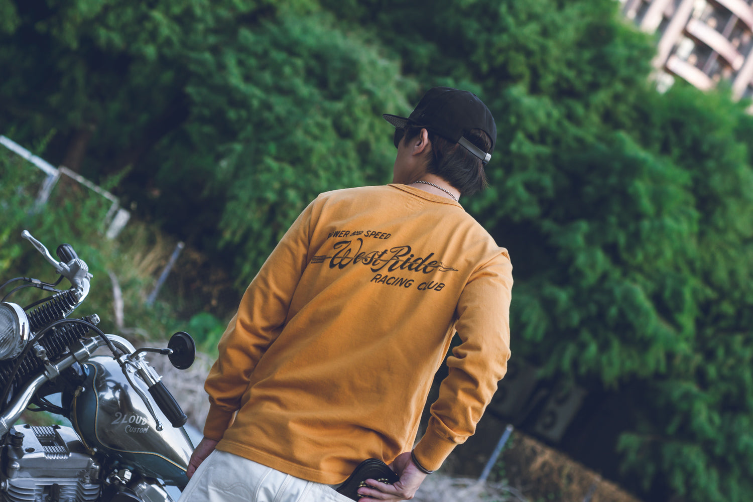 "WR ARROW" LONG SLEEVES TEE - OCHER - May club