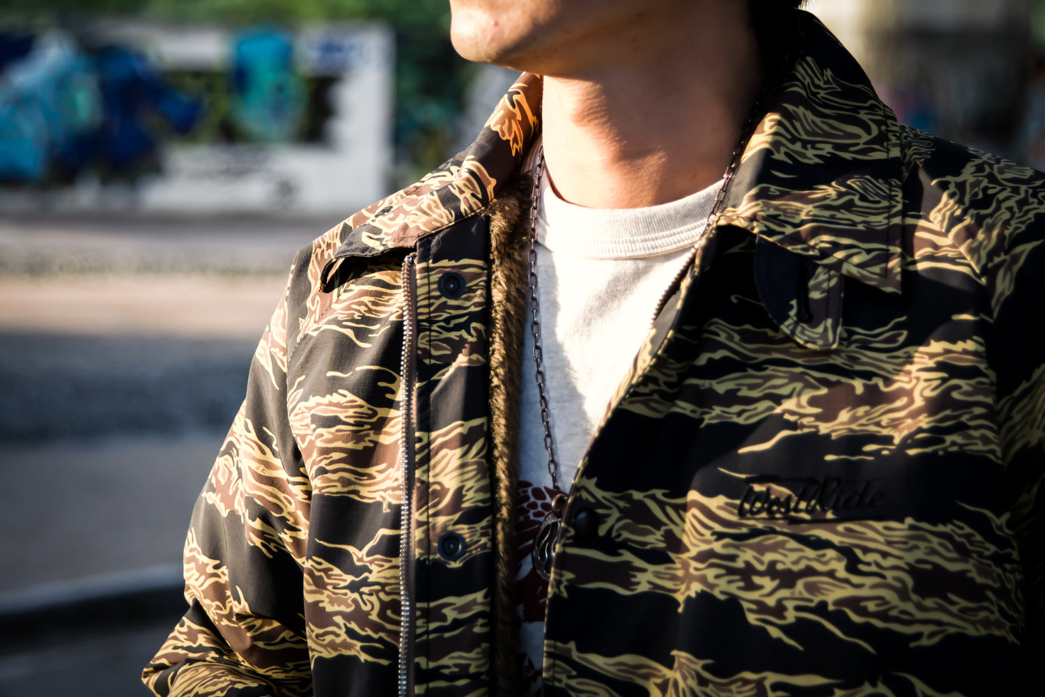 CYCLE FUR WINDBREAKER - TIGER CAMO - May club