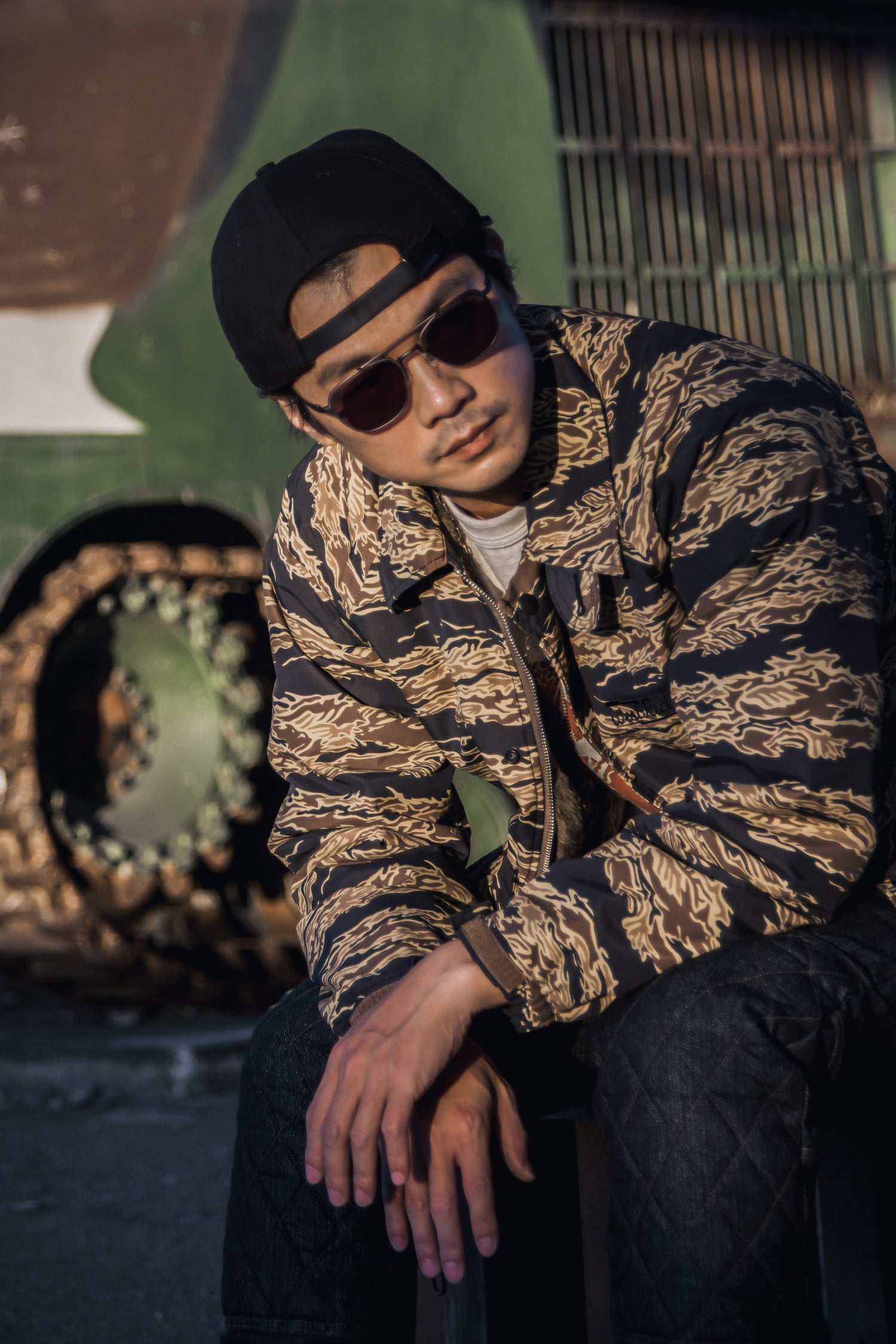 CYCLE FUR WINDBREAKER - TIGER CAMO - May club