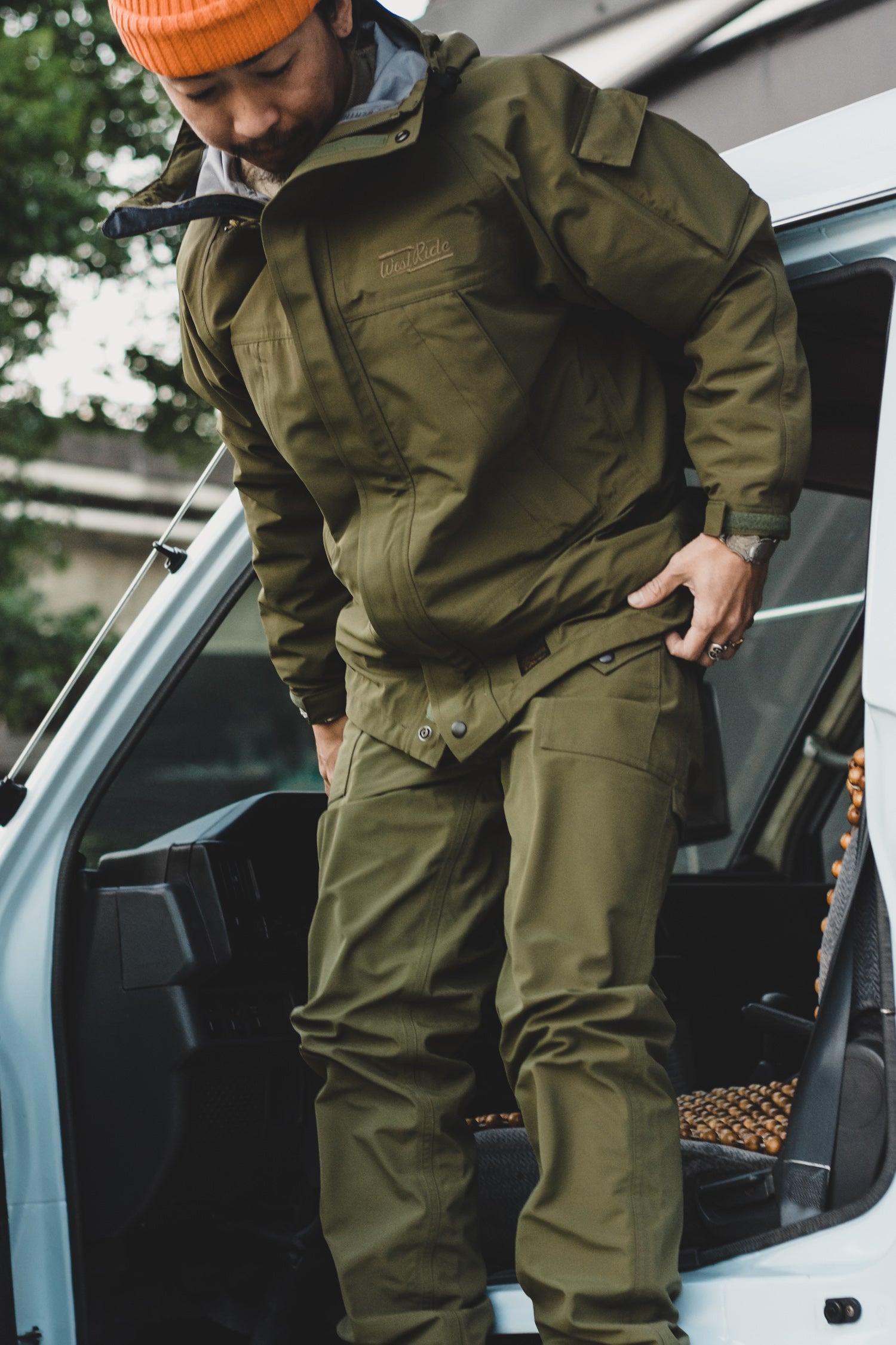 SUPPLEX PAN-AM RAIN PANTS - OLIVE - May club