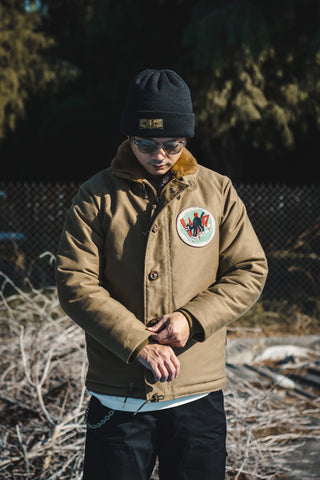 ULTIMATE WR DECK JACKET - OLIVE - May club