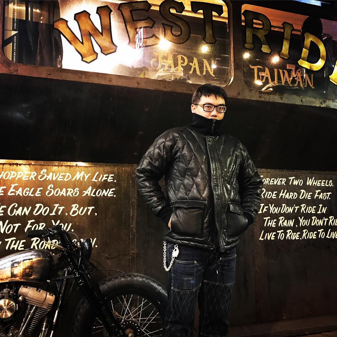 May club -【WESTRIDE】ALL NEW RACING DOWN JKT2 RELAX FIT with WIND GUARD - DEERSKIN（WITH WIND GUARD）
