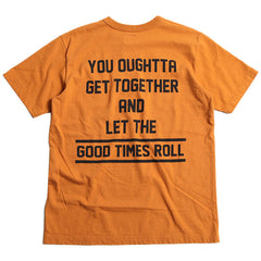 May club -【WESTRIDE】"GET TOGETHER" TEE - COGNAC