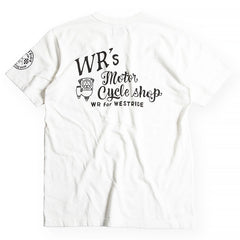 "WR FOR WEST RIDE" TEE - WHITE - May club