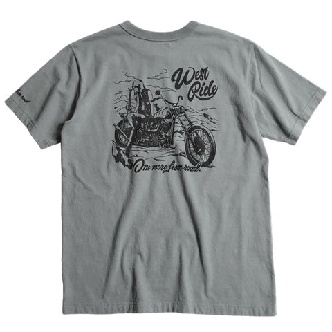 "WEST RIDE ONE MORE" TEE - M. GRN - May club