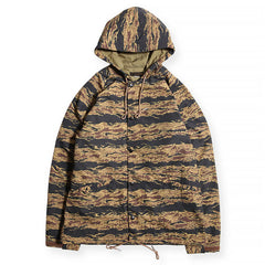 SUPPLEX CYCLE HOODIE WINDBREAKER - TIGER CAMO - May club