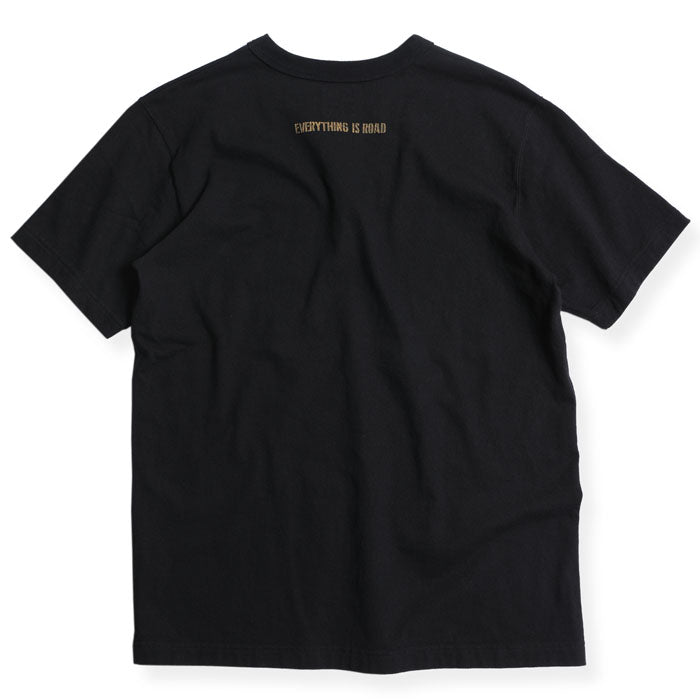 "ROAD 13" TEE - BLACK - May club