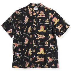 SOUVENIR WIND SS SHIRTS - BLK - May club