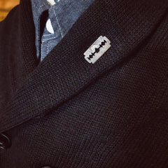 May club -【SHAFT SILVER WORKS】KAMISORI mini BADGE