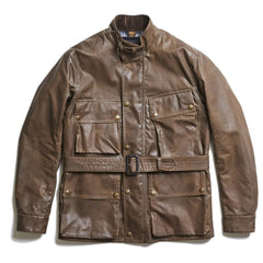 ACV-WX02 WAXED COTTON BMC JACKET - BROWN - May club