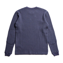 ACV-TM01 HEAVYWEIGHT WAFFLE CREW- DARK GREY - May club