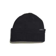 ACV-HG02 TWICE ROLL KNIT CAP - BLACK - May club