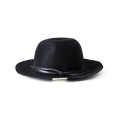 ACV-HG03HW RABBIT TRAVELER HAT - BLACK - May club