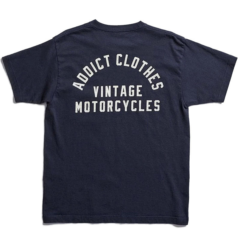 May club -【Addict Clothes】ACV-CSP00 ACVM POCKET TEE - NAVY