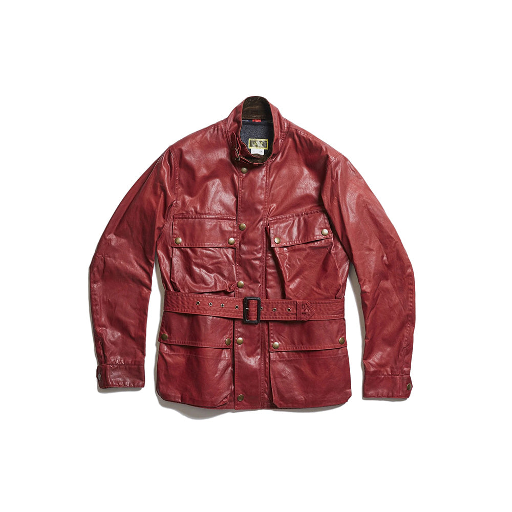 May club -【Addict Clothes】ACV-WXP02 WAXED COTTON BMC JACKET - RED