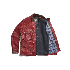 May club -【Addict Clothes】ACV-WXP02 WAXED COTTON BMC JACKET - RED