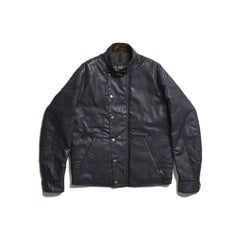 May club -【Addict Clothes】ACV-WX04 WAXED COTTON ULSTER JACKET - BLACK