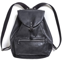 ACV- BG04 WAXED COTTON BACK PACK - BLACK - May club