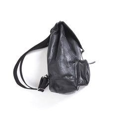 ACV- BG04 WAXED COTTON BACK PACK - BLACK - May club