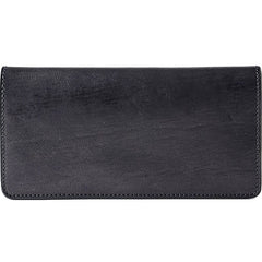 May club -【Addict Clothes】HORSEHIDE LONG WALLET - BLACK