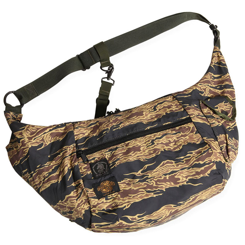 WATER RESISTANT SHOULDER BAG - TIGER CAMO - May club