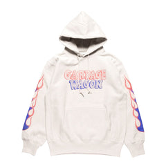 BERDOO FLAMES PULLOVER HOODIE - SAND BEIGE - May club