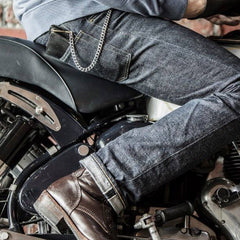 May club -【Addict Clothes】ACV-P-01 TAPERED DENIM - INDIGO