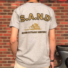 May club -【JACKSUN'S】SPEED ON S.A.N.D TEE - GREY