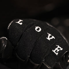 May club -【WESTRIDE】TEXTILE GLOVE - SPIDER WEB（BLACK）