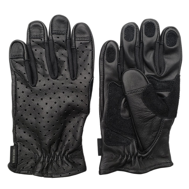 May club -【WESTRIDE】PUNCHING LEATHER GLOVE - BLACK
