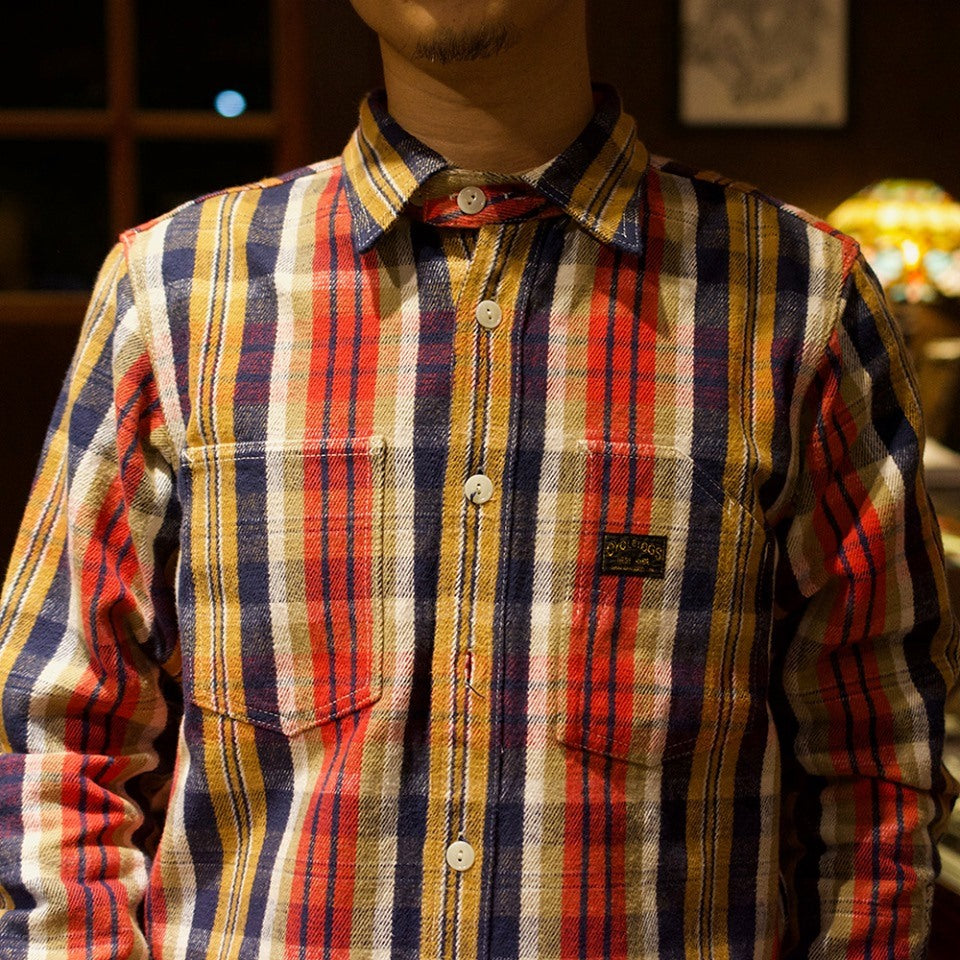 May club -【WESTRIDE】PCH SHIRTS - RED CHECK