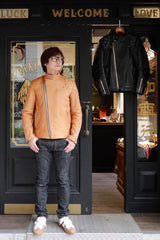 May club -【Addict Clothes】AD-04 Sheepskin Resistance Jacket - Mustard