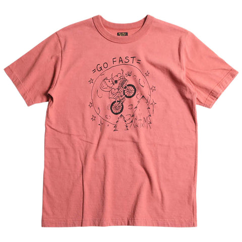 "GO FAST" TEE - D. PINK - May club