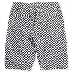 MOTO SHORTS - BLACK CHECK - May club