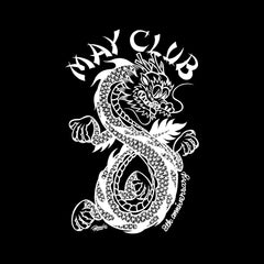 May club -【May club】MAY CLUB X KNUCKLE 8TH ANNIVERSARY TEE - BLACK/WHITE