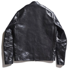 AD-05 HORSEHIDE CLUBMAN JACKET - BLACK - May club