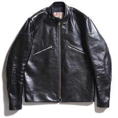 AD-05 HORSEHIDE CLUBMAN JACKET - BLACK - May club