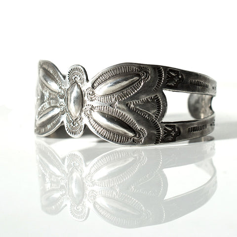 Repousse Butterfly Bracelet - May club