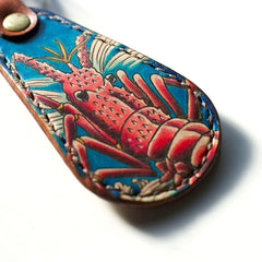 SHOEHORN KEYCHAIN - SAMURAI WOLF & LOBSTER - May club