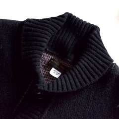 NATIVE SHETLAND SWEATER - BLACK - May club