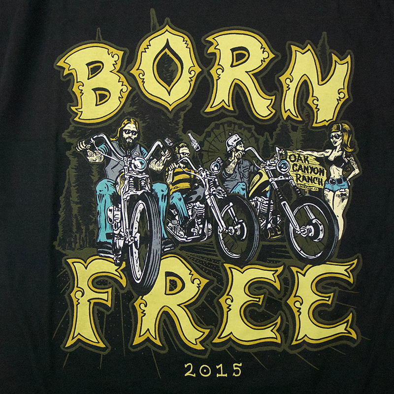 BORN FREE 7 活動限定紀念短T - May club